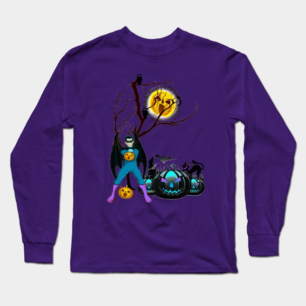 Halloween-Dad T-shirt Long Sleeve T-Shirt by Nadine8May